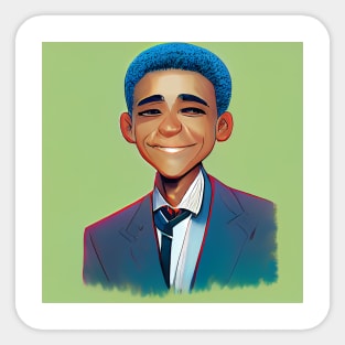 Barack Obama | President of the United States | Anime style Sticker